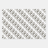 父の日ラッピング紙シート ラッピングペーパーシート (正面)
