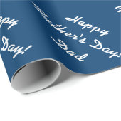 父の日ラッピング紙パパ |ネイビーブルー ラッピングペーパー (ロールコーナー)