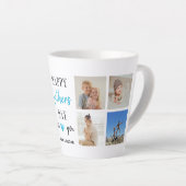 父の日ラテマグ | 写真パーソナライズされた カフェラテマグ (右アングル)