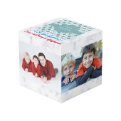 父の日ラブフォトコラージュ4写真 フォトキューブ (正面アングル)