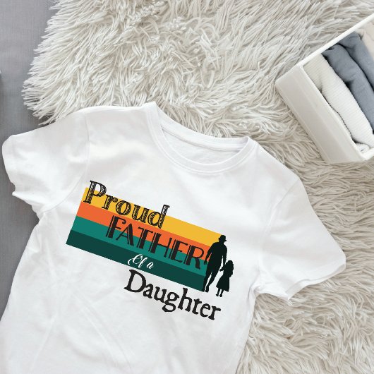 父の日ヴィンテージ誇りを持ったの父 Tシャツ
