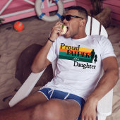 父の日ヴィンテージ誇りを持ったの父 Tシャツ
