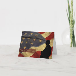 父の日ヴィンテージ軍隊カード カード