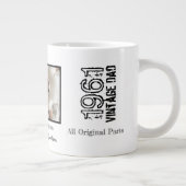 父の日ヴィンテージ限定版年写真儀 ジャンボコーヒーマグカップ (右)