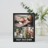 父の日三枚目写真用はがき ポストカード (スタンド正面)