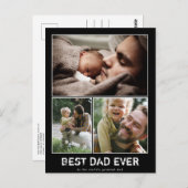 父の日三枚目写真用はがき ポストカード (正面/裏面)