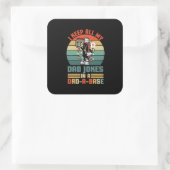 父の日保父が冗談 スクエアシール (バッグ)