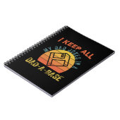 父の日保父が冗談 ノートブック (左側)