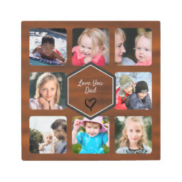 父の日写真の宝飾金属壁画 メタルプリント