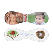 父の日写真野球カスタム 野球ボール (パネル)