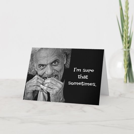 父の日噛みカード サンキューカード (正面)