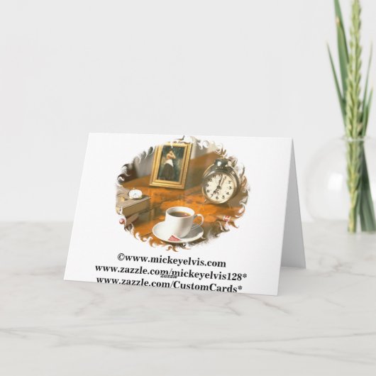 父の日場面 カード (裏面)