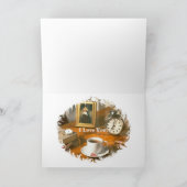 父の日場面 カード (内部)