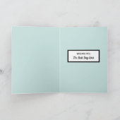 父の日家族写真カード カード (内部)