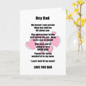 父の日帰りパパ カード (黄色い花)