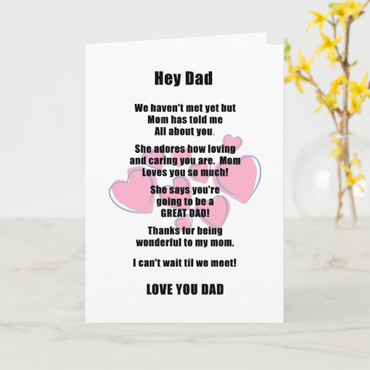 父の日帰りパパ カード (黄色い花)