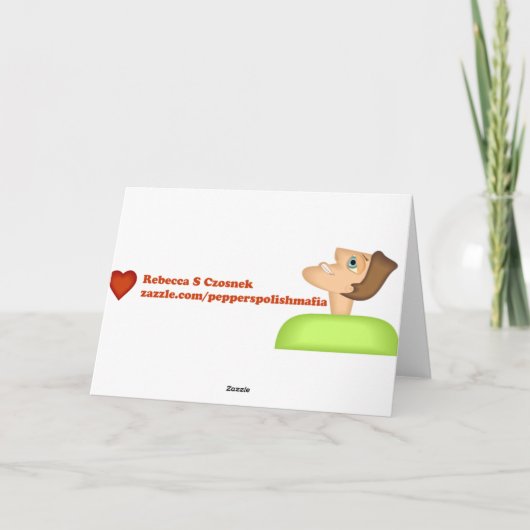 父の日帰り便 カード (裏面)