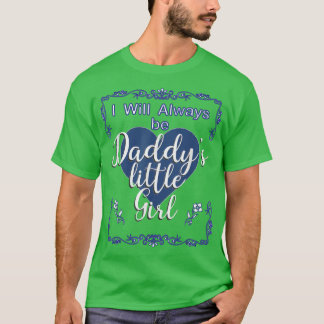 父の日常ダディーズ小さな女の子ドーターシュ Tシャツ