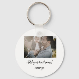 父の日息子の父パパ追加フォト文字パパgif キーホルダー