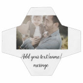 父の日息子の父パパ追加フォト文字パパgif サッカーボール (フラット)