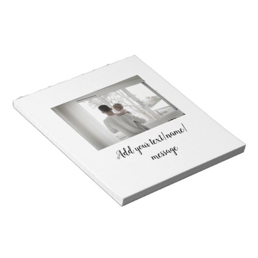 父の日息子の父パパ追加フォト文字パパgif ノートパッド (アングル)