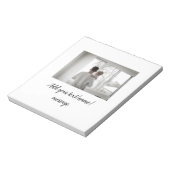 父の日息子の父パパ追加フォト文字パパgif ノートパッド (回転)