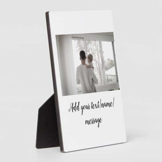 父の日息子の父パパ追加フォト文字パパgif フォトプラーク (側面)