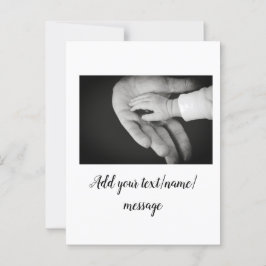 父の日息子の父パパ追加フォト文字パパgif ポストカード