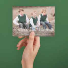 父の日恵みホリデーカード シーズンカード