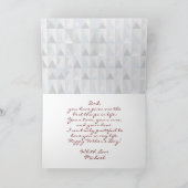 父の日愛するパパカスタムテンプレート カード (内部)