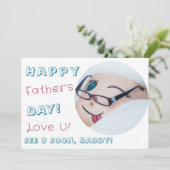 父の日愛Uパパ妊娠の発表 シーズンカード (スタンド正面)