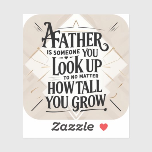 父の日感動的 シール (シート)