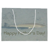 父の日抱き枕 ラージペーパーバッグ (裏面)