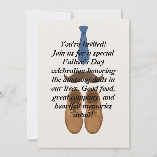 父の日招待カード シーズンカード (正面)