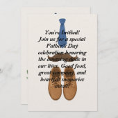 父の日招待カード シーズンカード (正面/裏面)