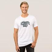 父の日文字デザイン トライブレンドＴシャツ (正面全面)