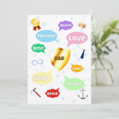 父の日最高のパパワードクラウドキングクラウンラブ (スタンド正面)