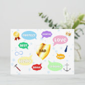 父の日最高のパパワードクラウドキングクラウンラブ (スタンド正面)