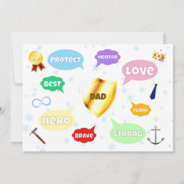 父の日最高のパパワードクラウドキングクラウンラブ