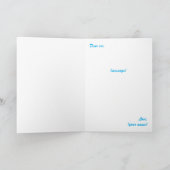 父の日最高のパパワードクラウドキングクラウンラブ カード (内部)