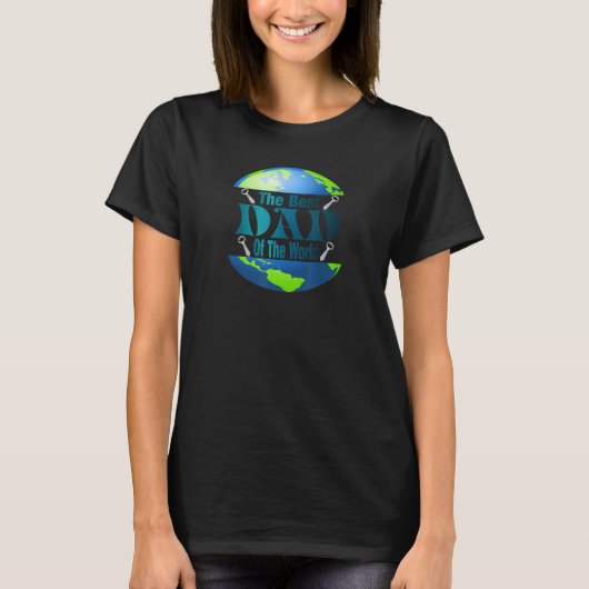 父の日最高のパパ Tシャツ (正面)