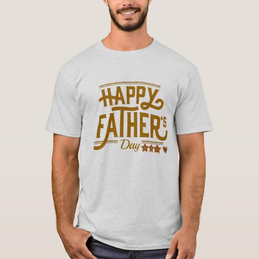 父の日最高のパパ Tシャツ (正面)
