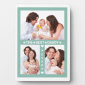 父の日最高のパパEver Family Photo Collage フォトプラーク (正面)