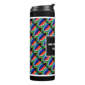 父の日最高の南アフリカパパパーソナライズされた タンブラー (回転左)