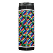 父の日最高の南アフリカパパパーソナライズされた タンブラー (裏面)