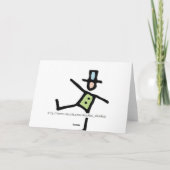 父の日札 カード (裏面)