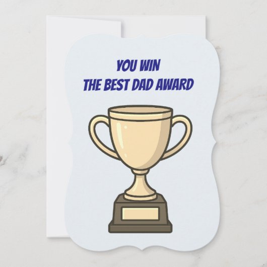 父の日札 カード (正面)