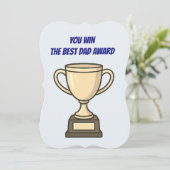 父の日札 カード (スタンド正面)