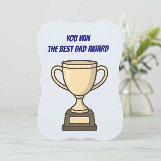 父の日札 カード (スタンド正面)