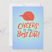 父の日札 招待状 (正面)